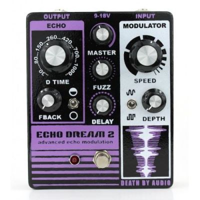 Death By Audio Echo Dream 2 Delay Pedal - Effet Guitar électrique