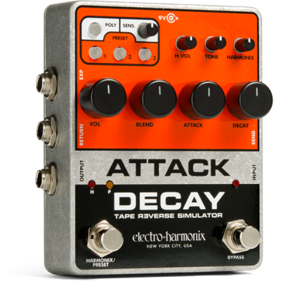 Electro Harmonix Attack Decay Guitar pedal