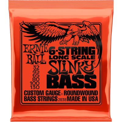 Ernie Ball 6-string Long scale Slinky Bass