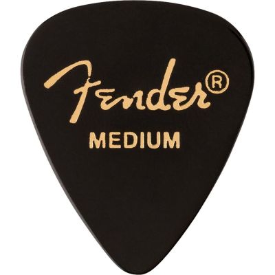 Fender 351 Shape Premium Celluloid Plectrums Medium 12-Pack guitar picks