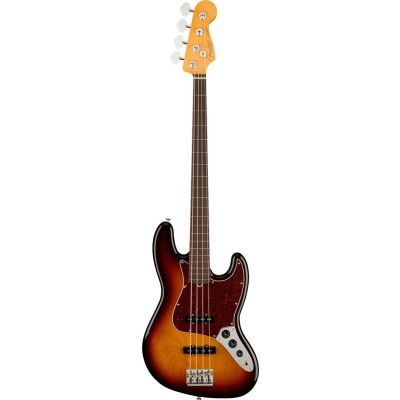 Fender American Professional II Jazz Bass Fretless Rosewood 3-Color Sunburst - Bass Guitar