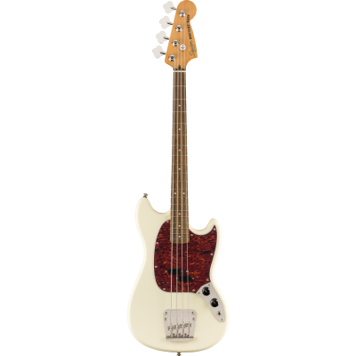 Squier Classic Vibe '60s Mustang® Bass, Laurel Fingerboard, Olympic White
