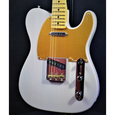 Fender JV Modified '50s Telecaster, Maple Fingerboard, White Blonde - Guitare électrique