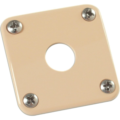 Gibson Plastic Jack Plate (Cream) Replacement Part