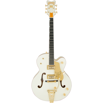 Gretsch G6136T-59 Vintage Select Edition '59 Falcon™ Hollow Body with Bigsby®, TV Jones®, Vintage White, Lacquer