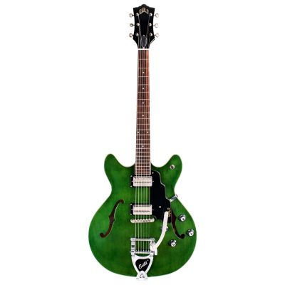 Guild Starfire I DC with Guild Vibrato Tailpiece Emerald Green - Electric Guitar
