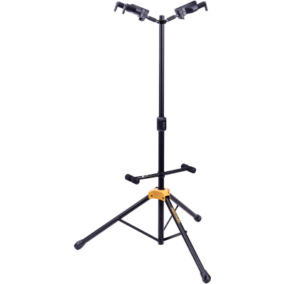 Hercules HCGS-422B+ Guitar Stand, AGS Plus, for two instruments