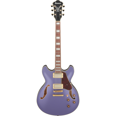 Ibanez AS73G Metallic Purple Flat - guitare électrique