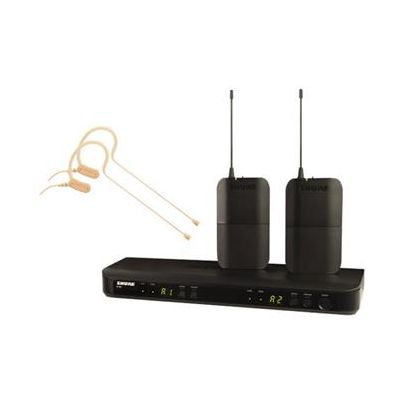 Shure BLX188E/MX53 Dual Channel Headworn Wireless System (Dual Analog System)