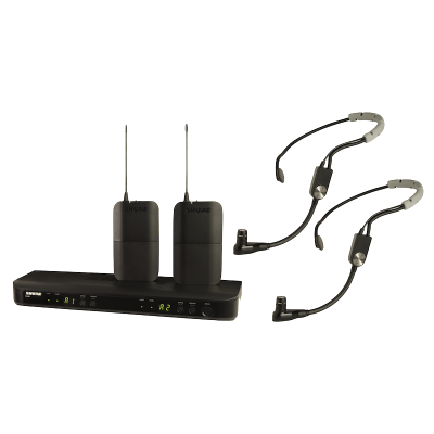 Shure BLX188E/SM35 Dual Channel Headworn Wireless System (Dual Analog System