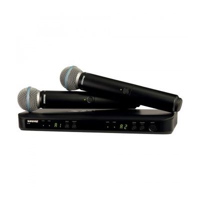 Shure BLX288E/B58 Wireless Dual Vocal System with two Beta 58A