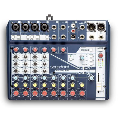 Soundcraft Notepad-12FX 12-kanaals mixer
