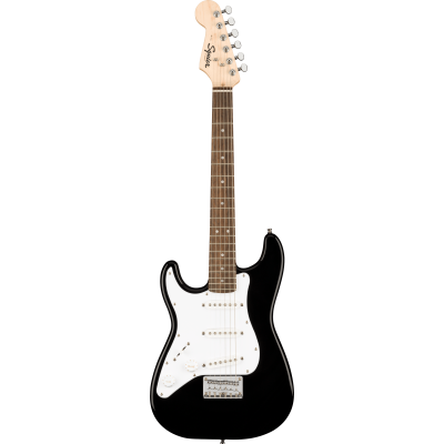 Squier Mini Stratocaster® Left-Handed, Laurel Fingerboard, Black