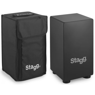 Stagg CAJ-40S BK SMALL SIZED BLACK CAJON+BAG