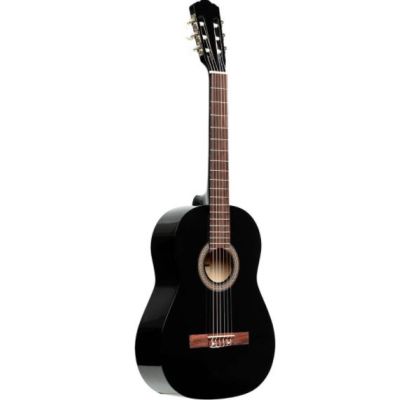 Stagg SCL50 3/4 Black Kindergitaar - Klassieke gitaar