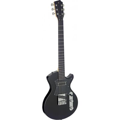 Stagg Silveray Custom Zwart - Elektrische gitaar