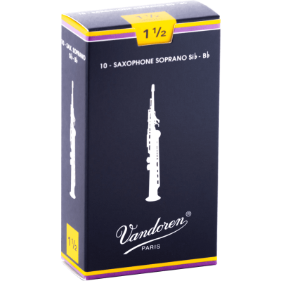 Vandoren SR2015 Traditionele sopraansaxofoon rietkracht 1.5