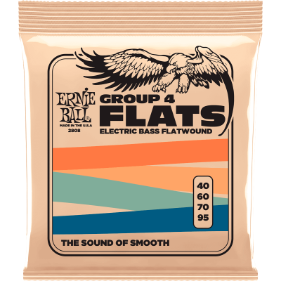 Ernie Ball 2808 Flatwound Group IV 40-95