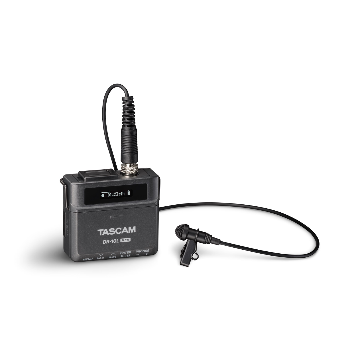 Tascam DR-10L Pro Enregistreur audio 32 bits avec microphone Lavalier